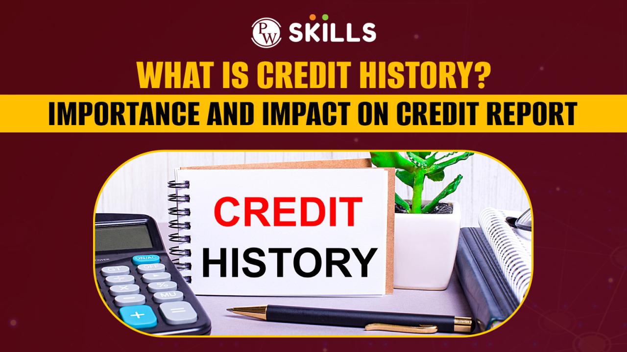 What Is Credit History? Importance And Impact Of Credit Report What Is The Impact Of Loans On Credit History