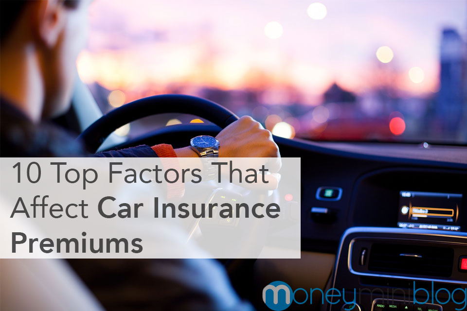 What factors affect the cost of car insurance premiums